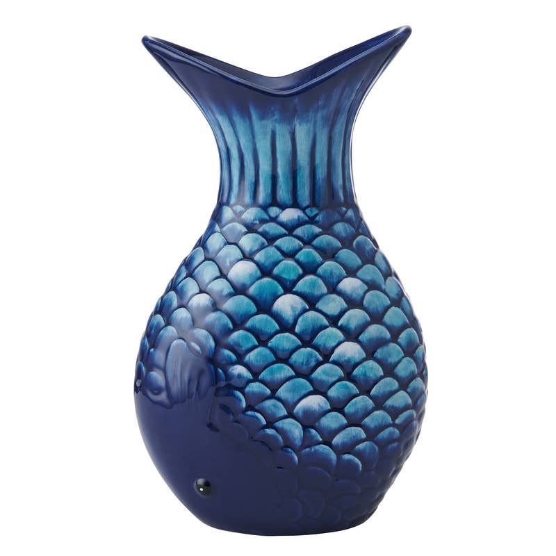 Blue Fin Vase image 1