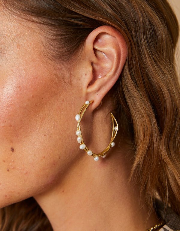 Swell Hoop Earrings image 1
