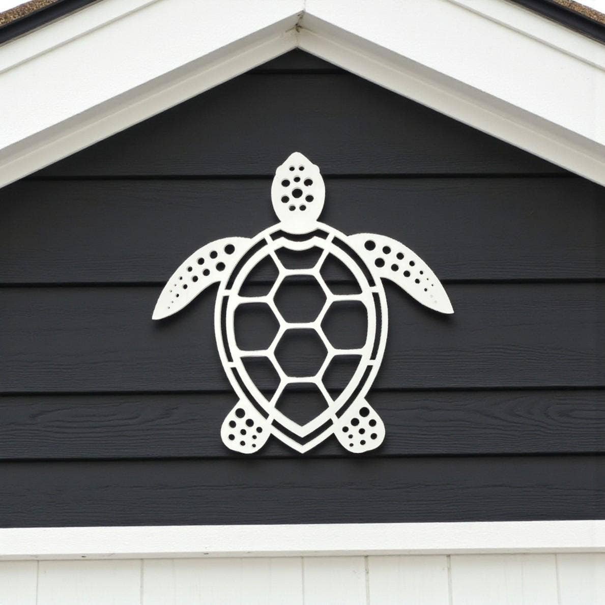 Sea Turtle Outdoor Wall Art, Weatherproof PVC image 2