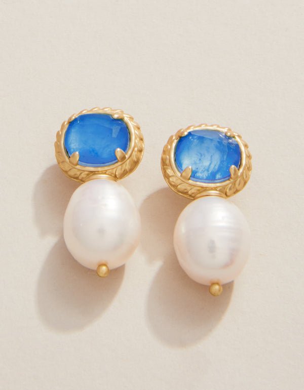 Karina Pearl Earrings image 2