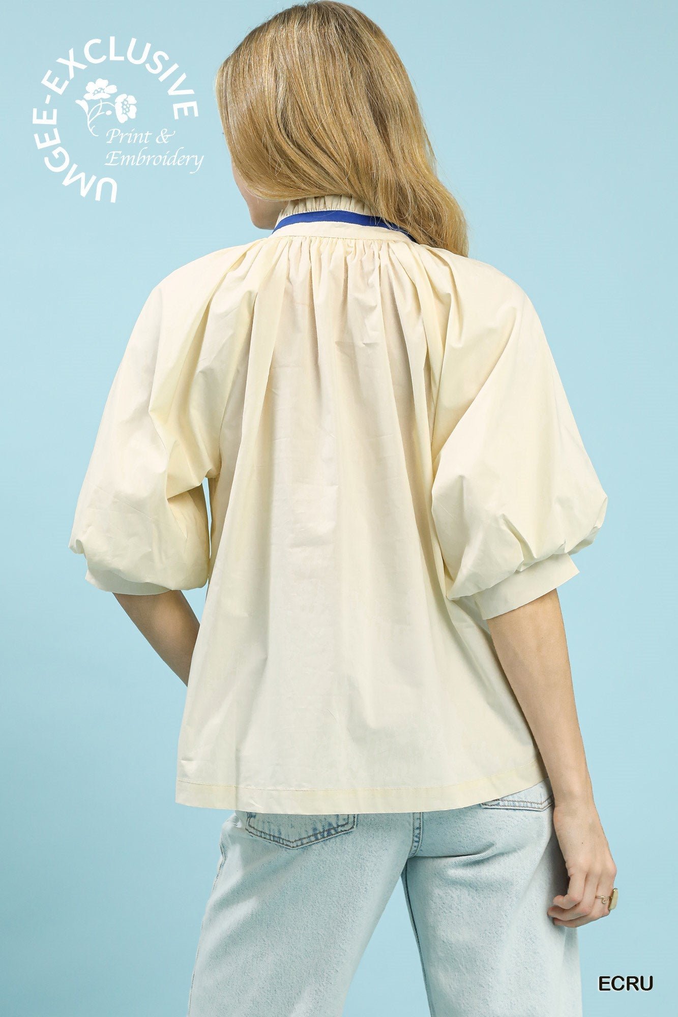 Umgee Embroidered Top image 5