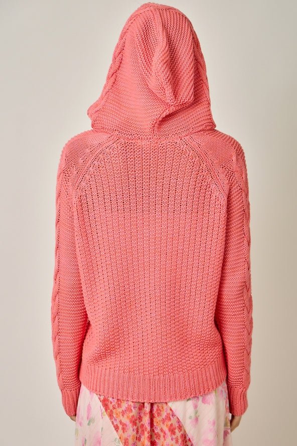 Cable Knit Hoodie image 6