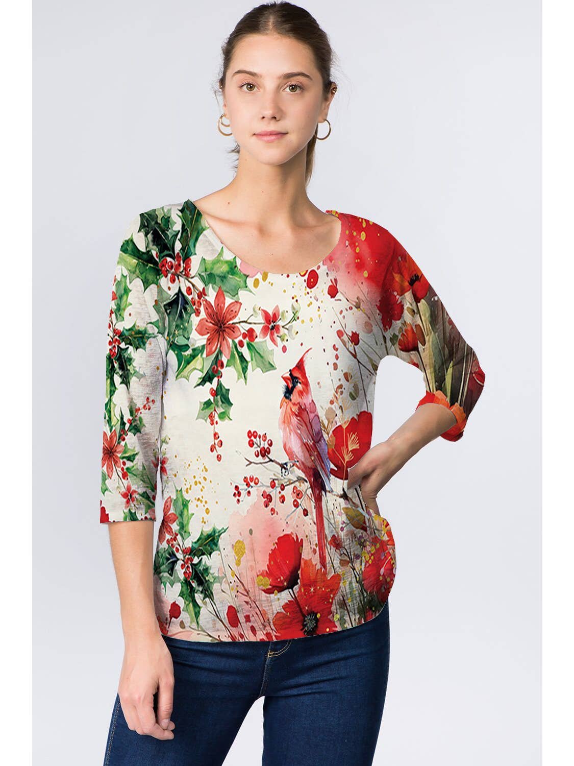 Et Lois Fiona Holiday Top image 1