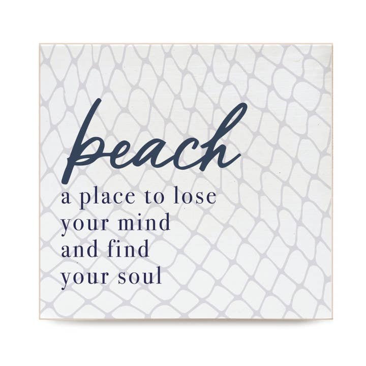 Beach Block Sign image 1