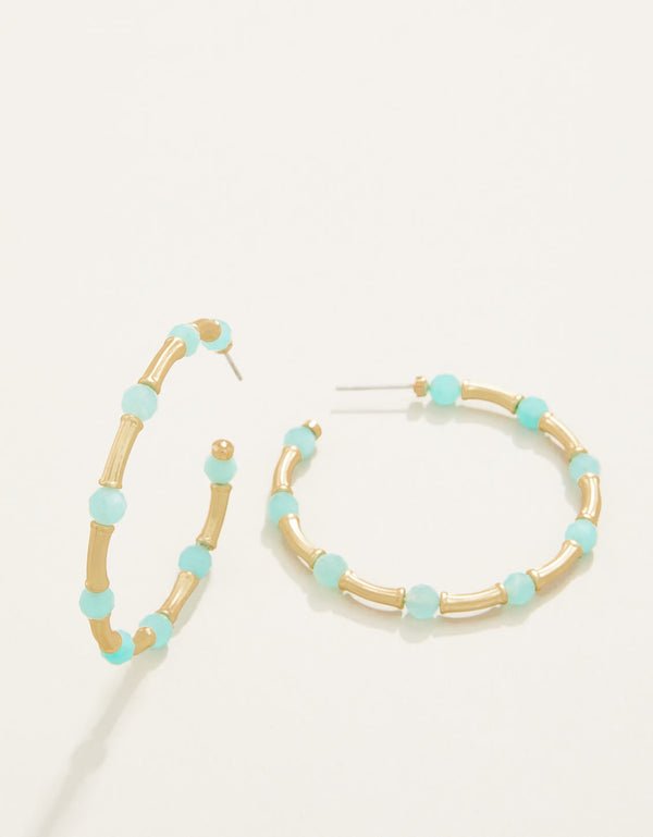 Calm Waters Hoop Earrings image 2
