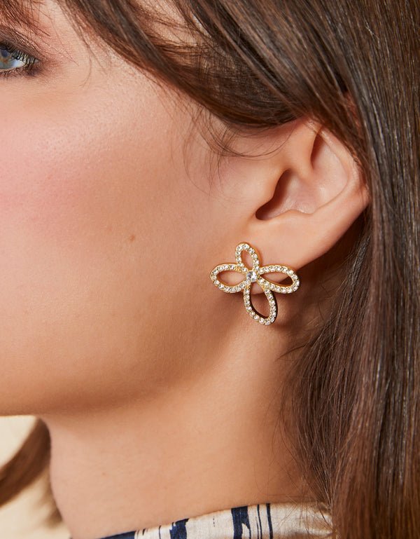 Louise Flower Earrings image 1