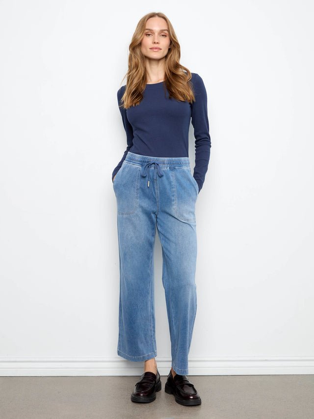 Charlie B Cropped Jogger Pants image 5