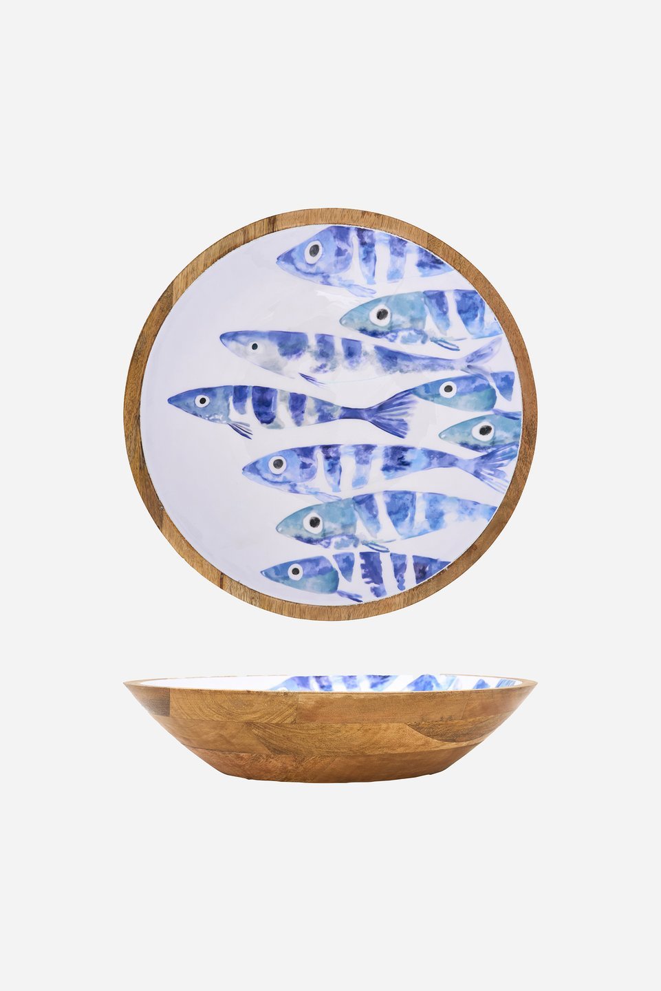 Blue Fish Bowl Platter image 1