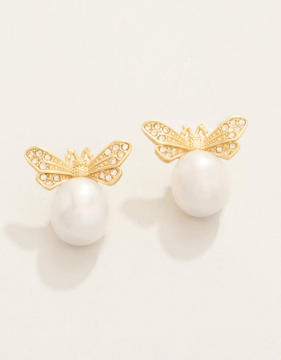 Vintage Bee Stud Earrings image 1