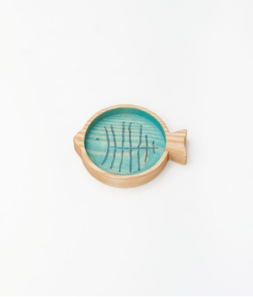 Aqua Round Fish Tray image 1