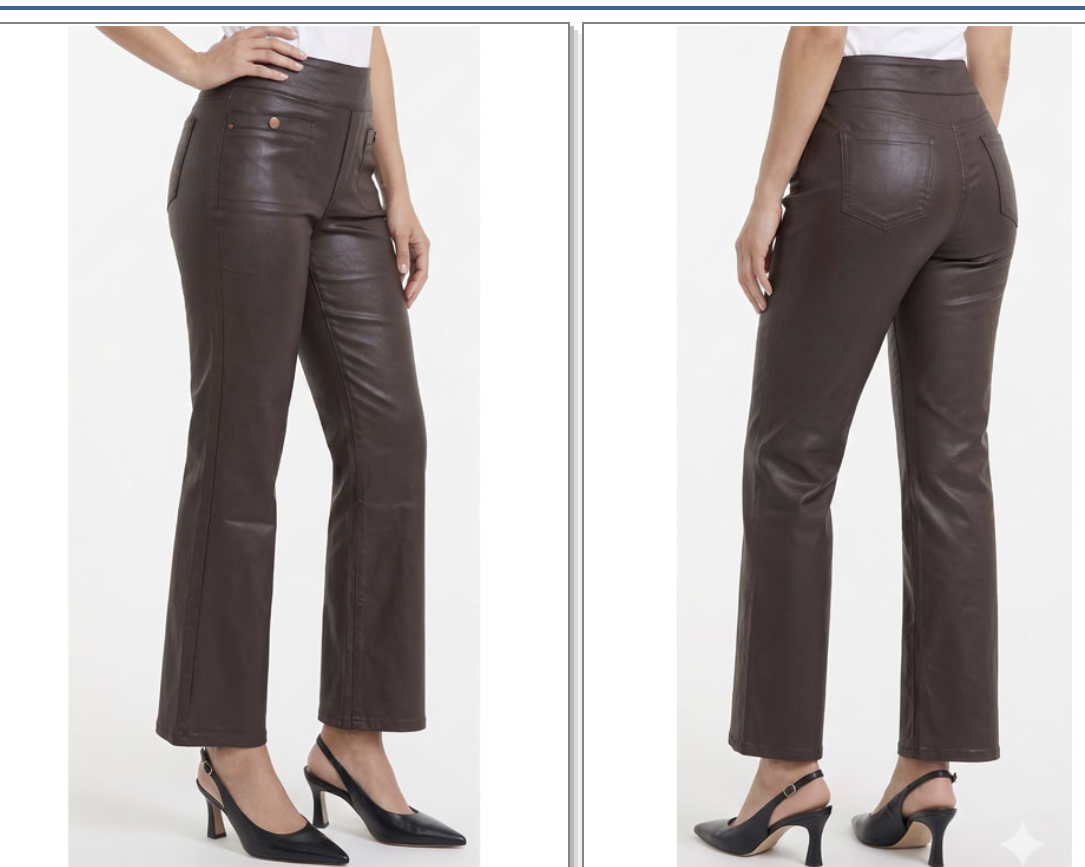 Ethyl Pleather Pant image 3