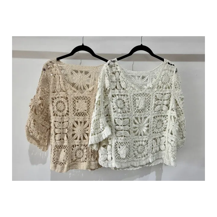 Look Mode Crochet Top image 2