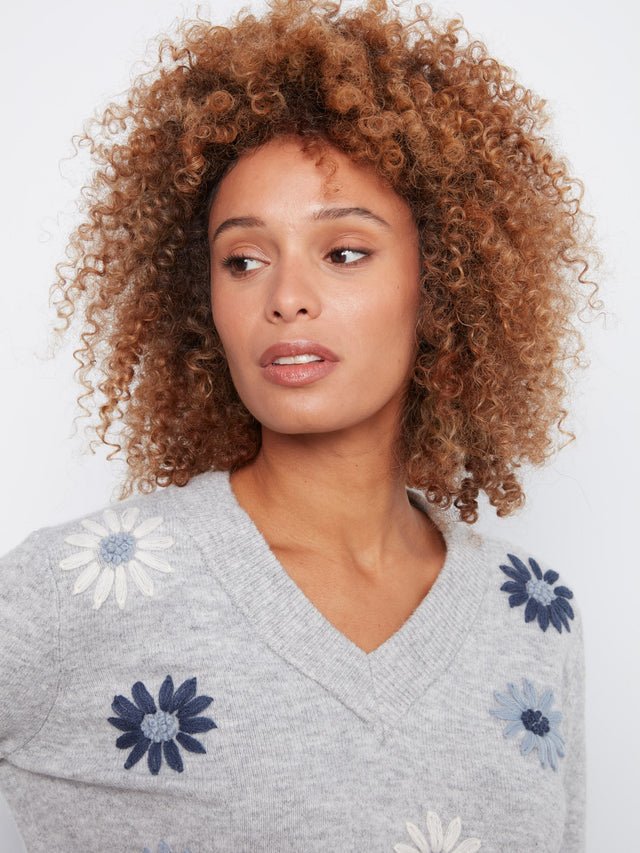 Charlie B Flower Sweater image 4
