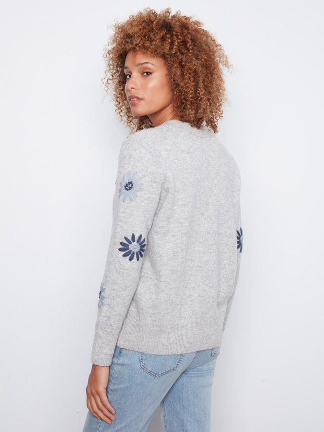 Charlie B Flower Sweater image 6