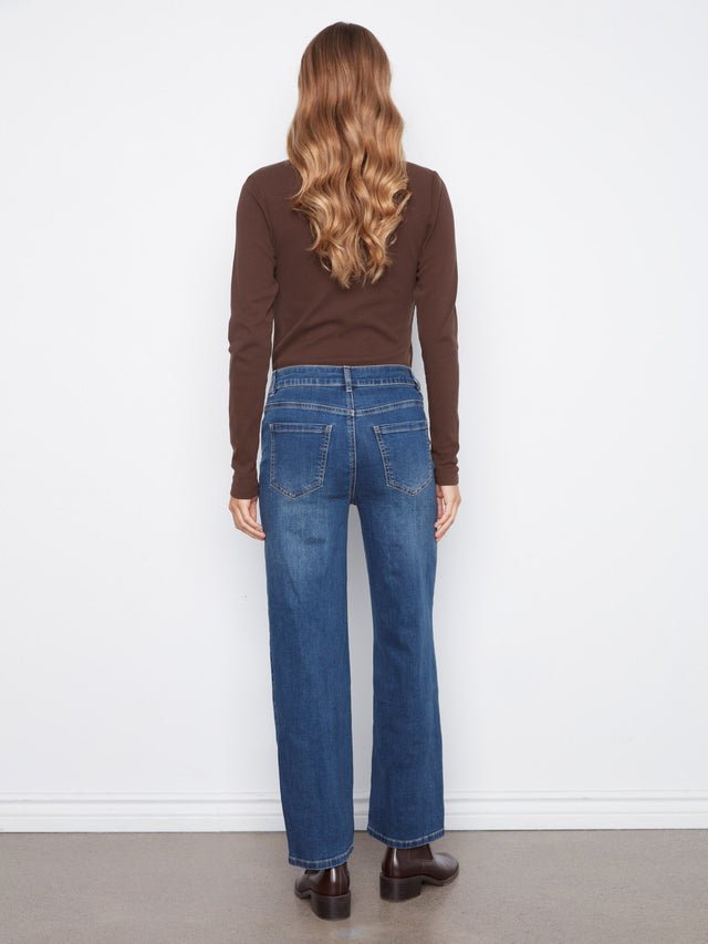 Charlie B Heart Patch Jeans image 5