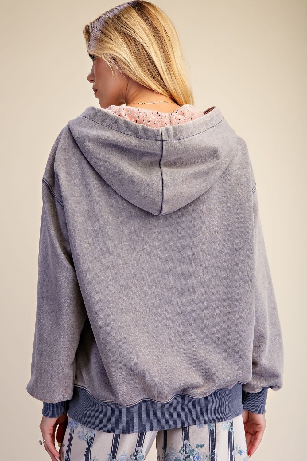 Easel Floral Patch Hoodie image 4