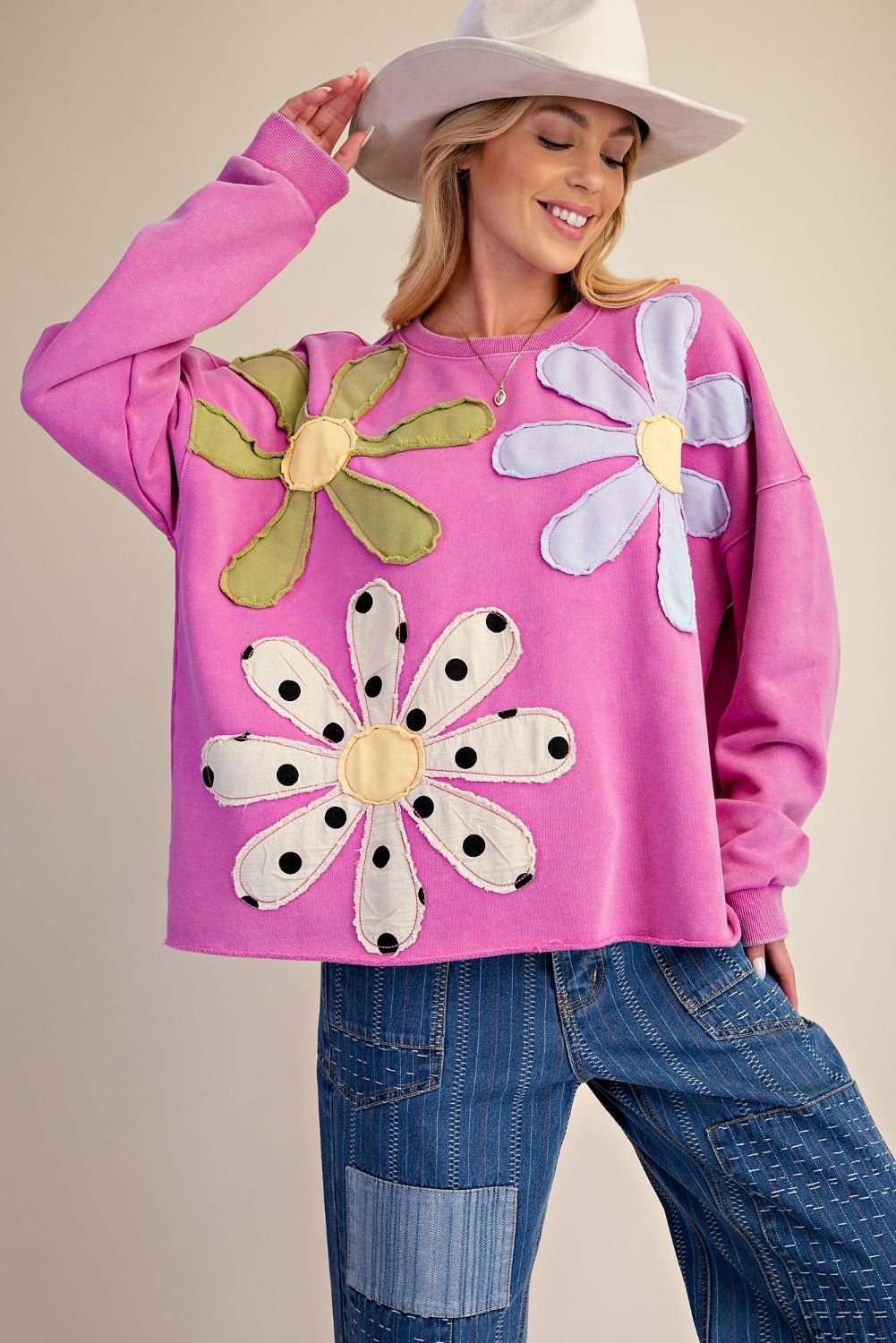 Easel Floral Pullover image 1