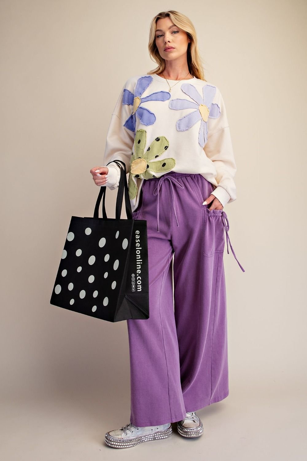 Easel Floral Pullover image 7