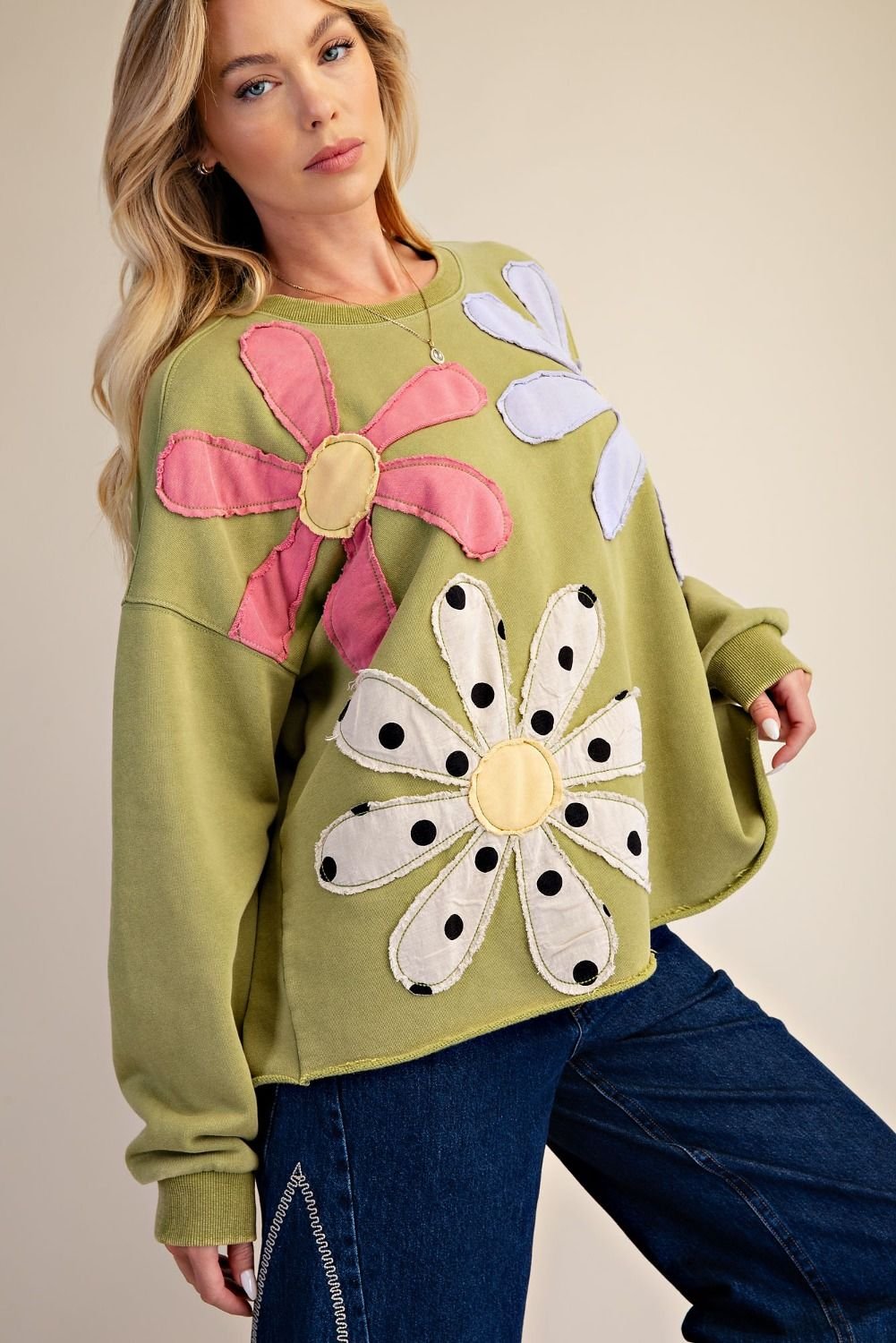 Easel Floral Pullover image 11