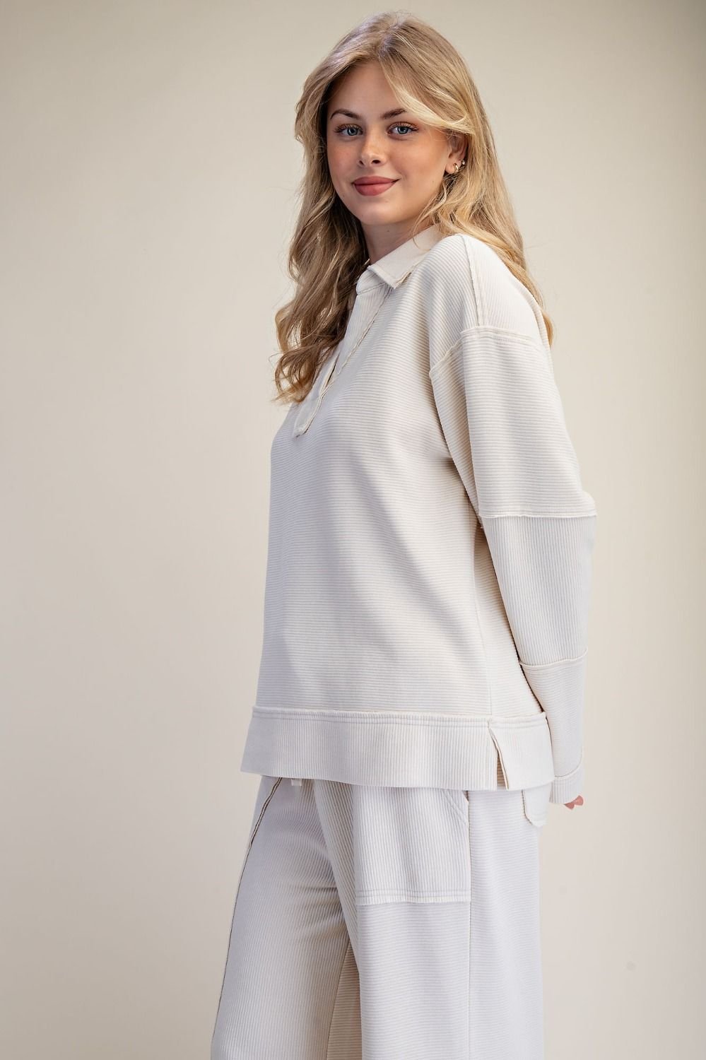 Easel Textured Pullover image 1