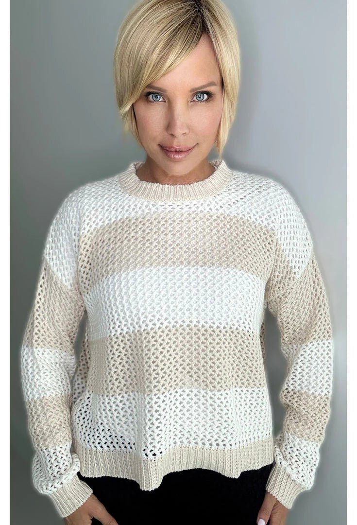 Ethyl Sweater Overlook Mesh image 1