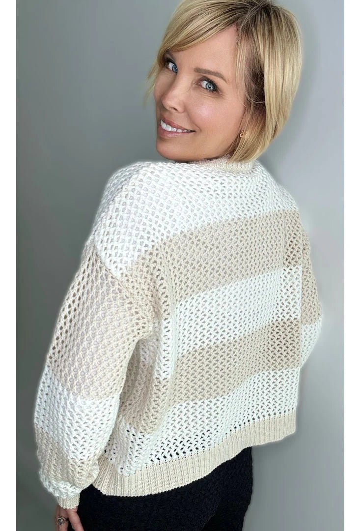 Ethyl Sweater Overlook Mesh image 2