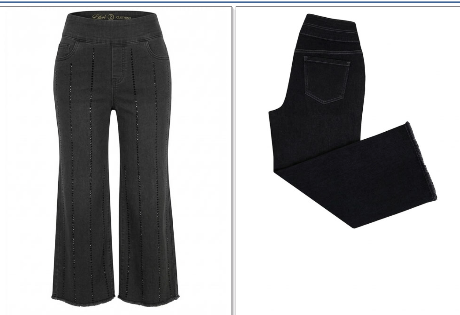 Ethyl Stardust Crop Jean image 1